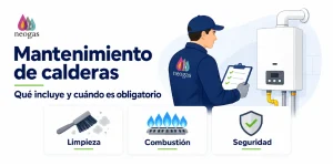 mantenimiento anual de la caldera cuando es obligatorio