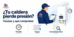tu caldera pierde presion